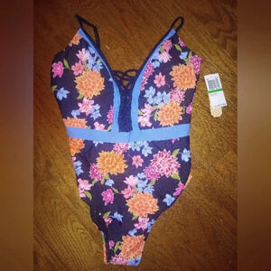 2/$25 GB NWT Juniors One Piece Bathing Suit Large